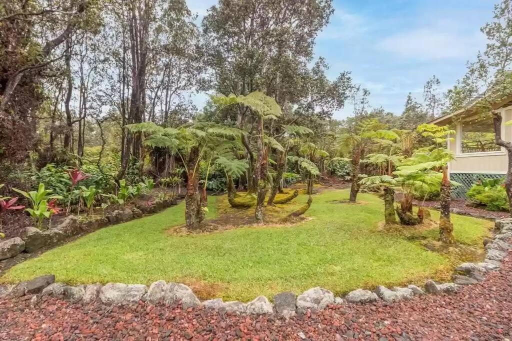 Hau'Oli Place Tiki Cottage In 볼케이노 외부 사진